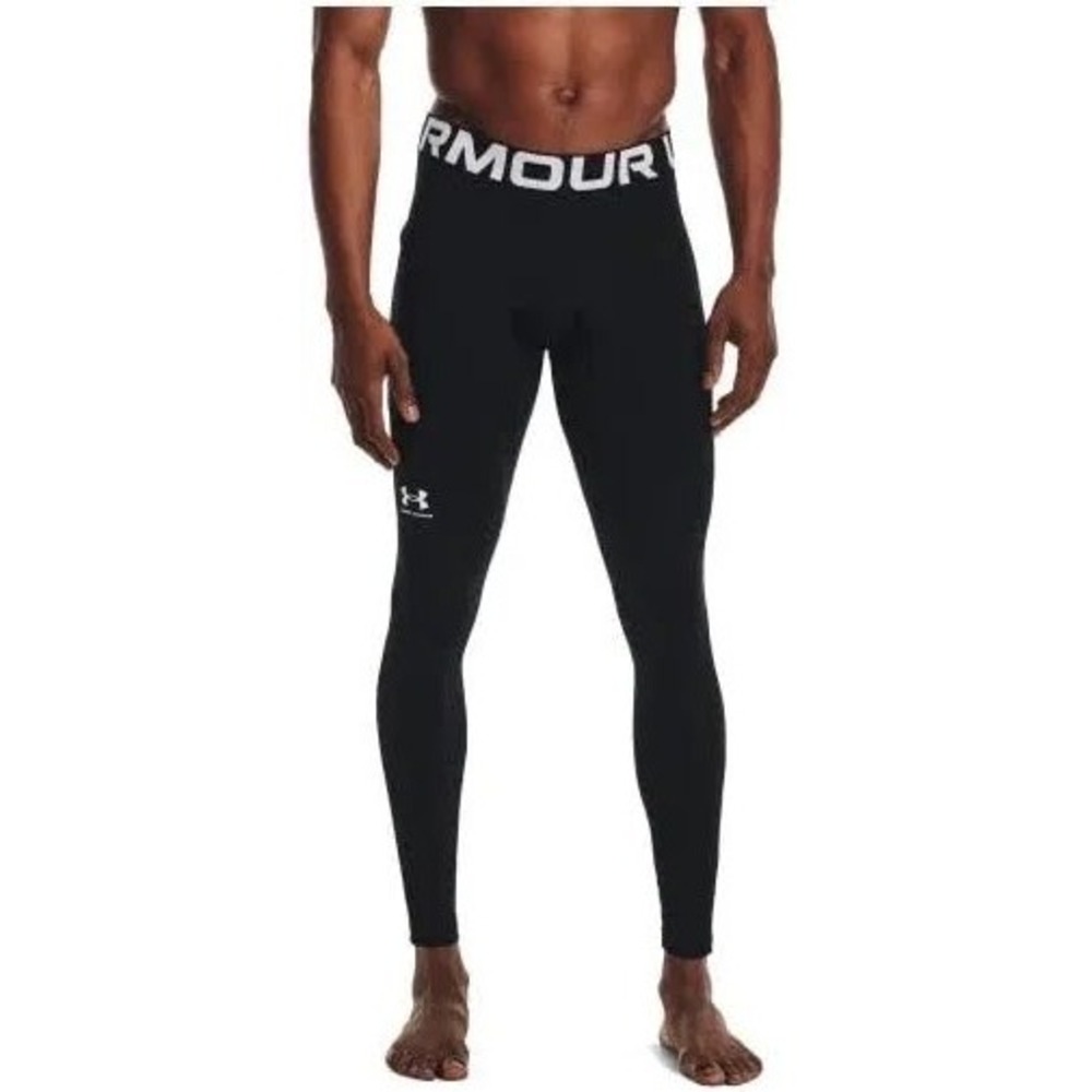 Under Armour Mens ColdGear Compression Leggings Black Base Layer Tights XL NWT